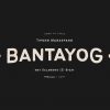Bantayog Rough Typeface
