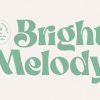 Bright Melody Display Typeface
