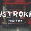 Ustroke Rough Hand Drawn Font